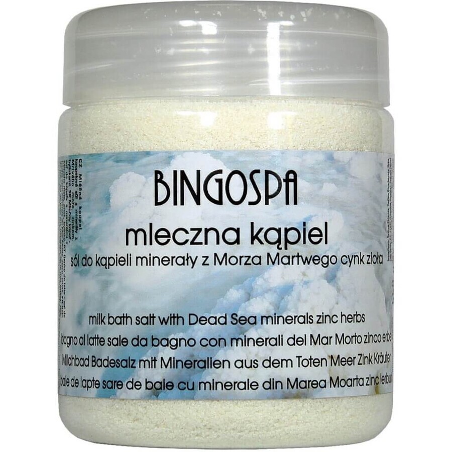 BingoSpa Bagno al latte con minerali del Mar Morto, 550 g