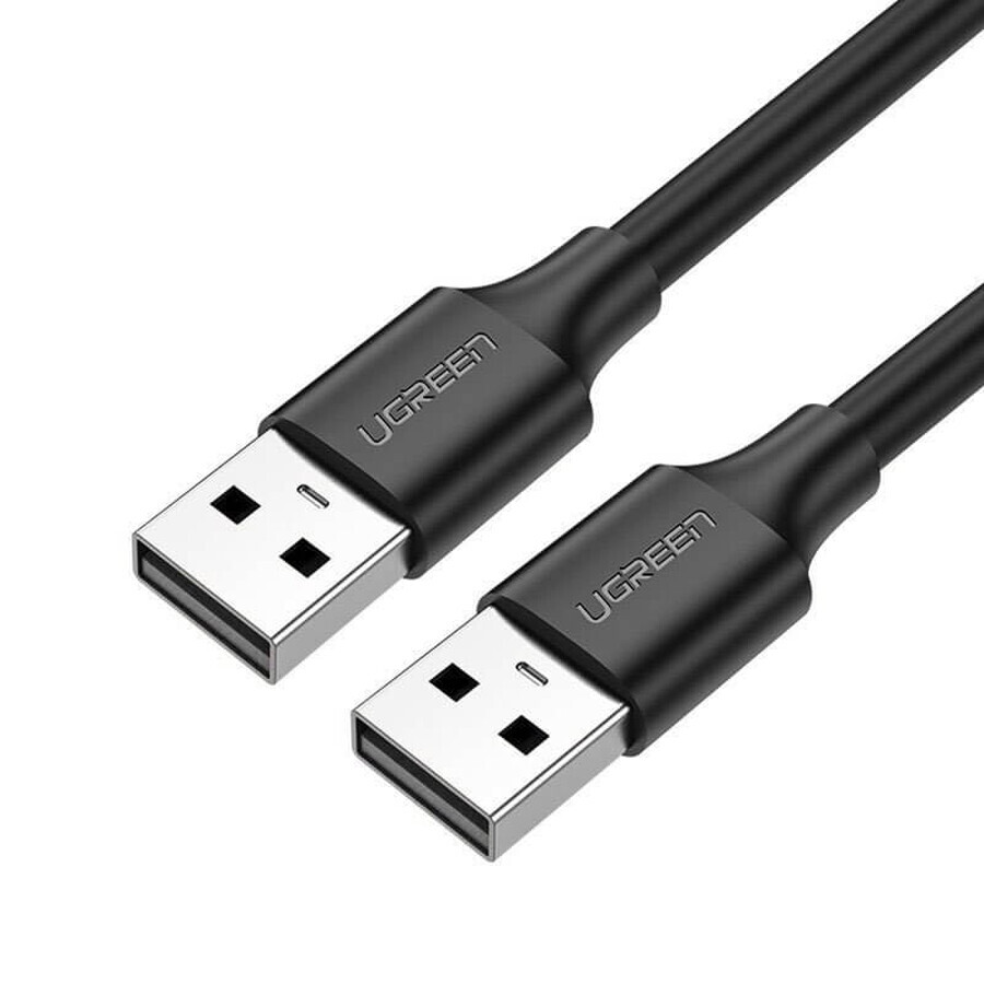 Ugreen cable cable USB 2.0 (male) - USB 2.0 (male) 2 m black (US128 10311)