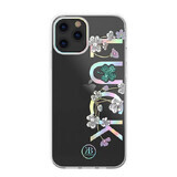 Kingxbar Lucky Series Hülle mit echten Swarovski-Kristallen verziert iPhone 12 mini transparent (Luck)