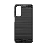 Carcasă flexibilă cu model de carbon pentru Samsung Galaxy M54 Carbon Case - negru