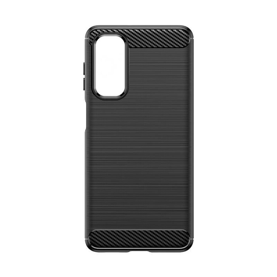 Carcasă flexibilă cu model de carbon pentru Samsung Galaxy M54 Carbon Case - negru