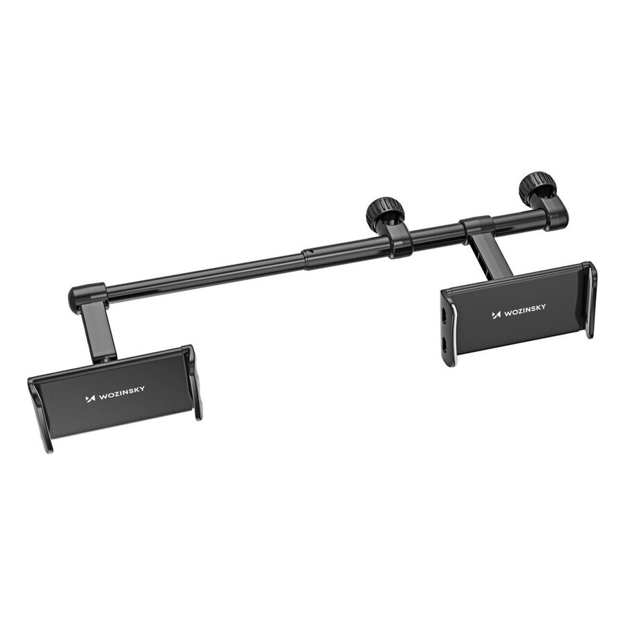 Wozinsky double car phone holder for headrest black (WTHBK1)