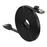 Baseus Speed Six RJ45 1000Mbps flat network cable 15m black (WKJS000301).
