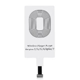 Choetech wireless Qi charging adapter Lightning induction pad white (WP-IP)