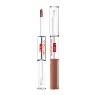 Pupa Milano Made To Last Lip Duo Wasserfester Lippenstift und Gloss 012, 2x4 ml