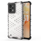 Carcasă blindată Honeycomb cu ramă din gel Realme C31 transparent