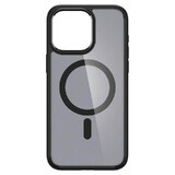Carcasă Spigen Ultra Hybrid Mag cu MagSafe pentru iPhone 15 Pro - negru transparent