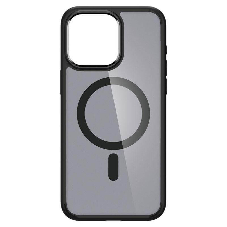 Carcasă Spigen Ultra Hybrid Mag cu MagSafe pentru iPhone 15 Pro - negru transparent