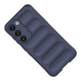 Magic Shield Case pour Samsung Galaxy S23+ étui souple blindé bleu
