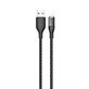 30W 1m USB - Lightning Dudao L22L fast charging cable - gray