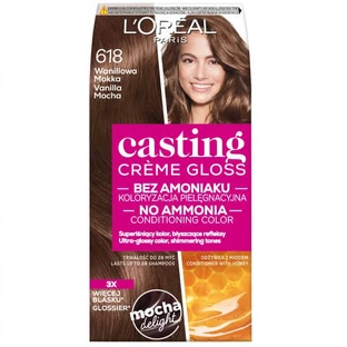 L Oreal Paris Casting Creme Gloss Haarfarbe 618 Vanille Mokka