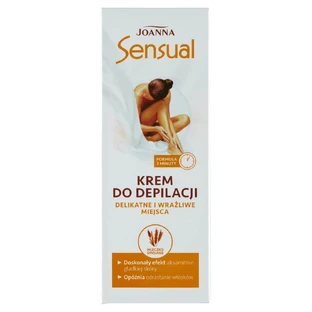 Joanna Crème d'épilation sensuelle pour les zones délicates et sensibles, 100 g