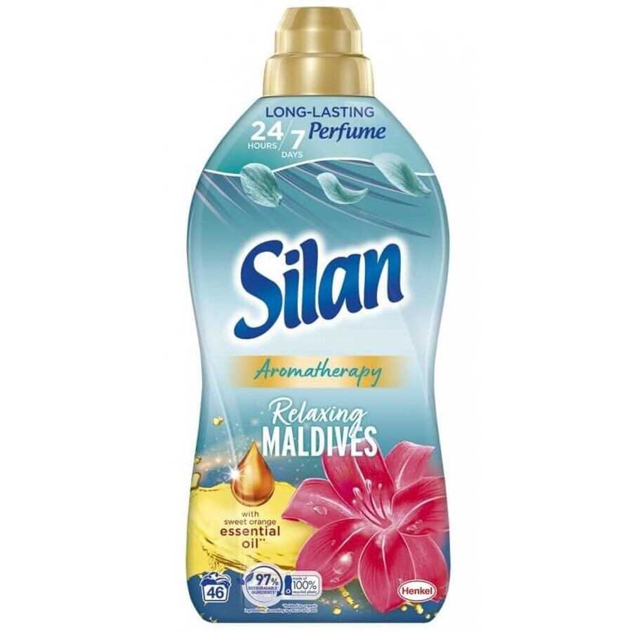 Silan Aromatherapy, Relaxing Maldives softener, 1012 ml