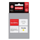 ActiveJet, Ink for Canon ACC-551YN (replacement CLI-551Y) yellow (yellow)