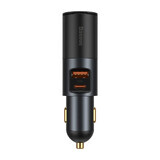 Baseus Share Together USB-Autoladegerät / USB Typ C / Zigarettenanzünderbuchse 120W Quick Charge Power Delivery grau (CCBT-C0G)
