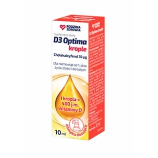 Family Health D3 Optima Gotas, 10 ml