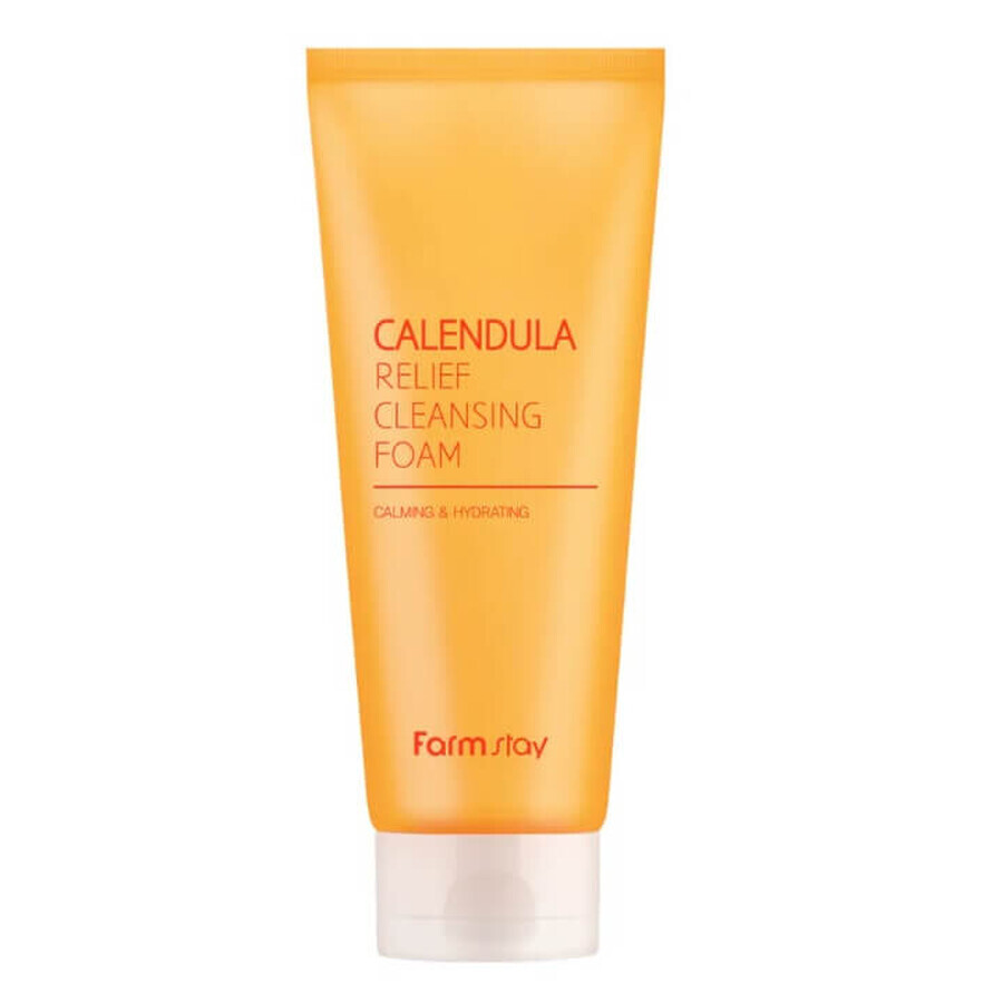 FarmStay Espuma Limpiadora Alivio Caléndula, 180 ml