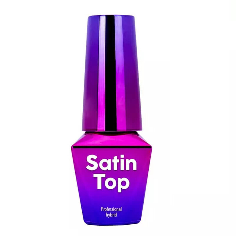 MollyLac Esmalte de uñas satinado mate sin lavar, 10 g