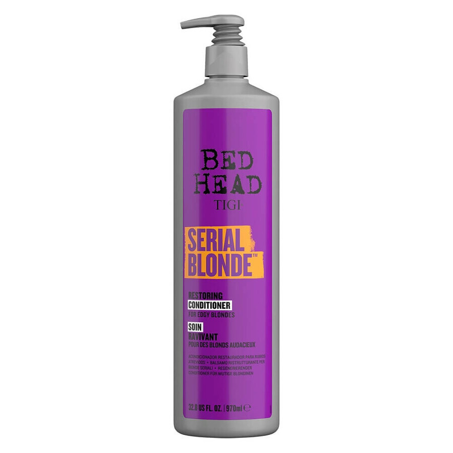 Tigi Bed Head Serial Blonde Balsam pentru păr blond deteriorat, 970ml