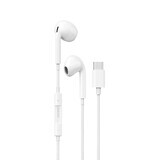 Dudao căști in-ear cu conector USB tip C alb (X14PROT)