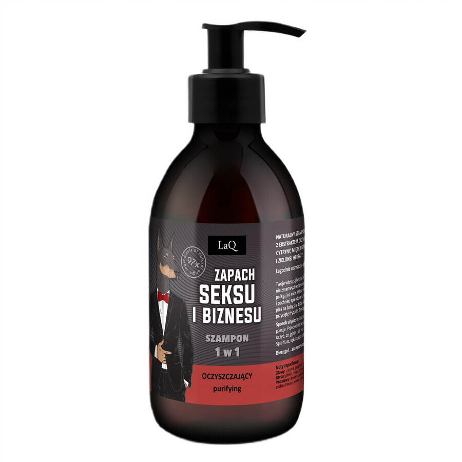 LaQ Cleansing Shampoo for Guys 1in1 Doberman, 300 ml