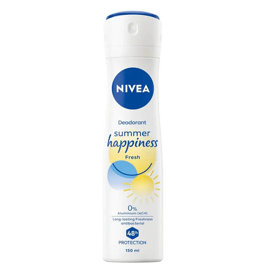 Nivea Summer Happiness Deodorant Spray, 150 ml
