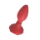 S-Hande Morning Glory Plug anal vibrador Rojo