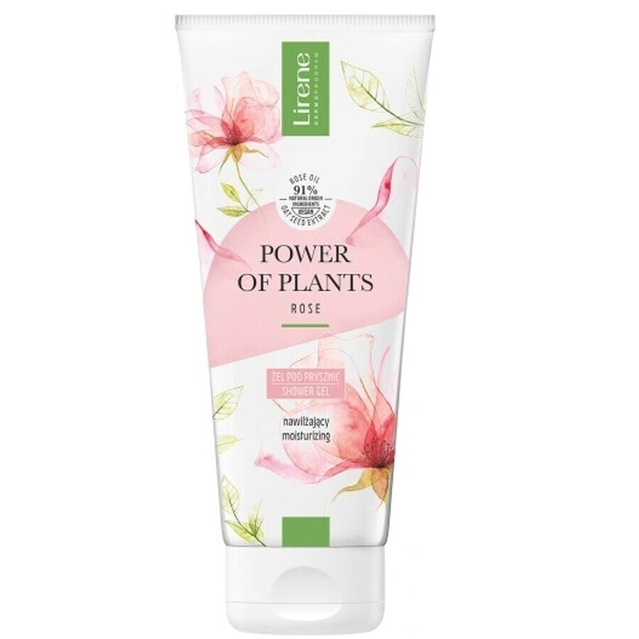 Acquista Lirene Potere delle piante Rosa Gel doccia idratante, 200 ml Lirene Potere delle piante Rosa Gel doccia idratante, 200 ml