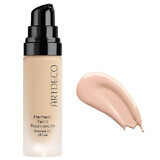 Artdeco Perfect Teint Foundation Langanhaltende, deckende Grundierung 04 Pure Porcelain, 20 ml