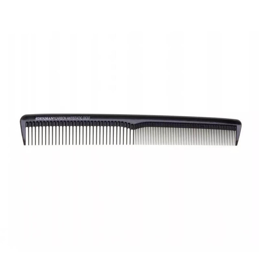 Denman DC07 Carbon Small Setting Comb Pieptene de păr negru