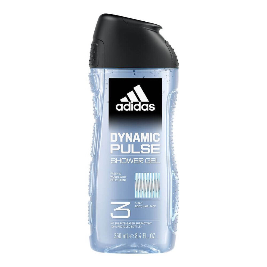 Buy Adidas Dynamic Pulse shower gel for men, 250ml Adidas Dynamic Pulse shower gel for men, 250ml