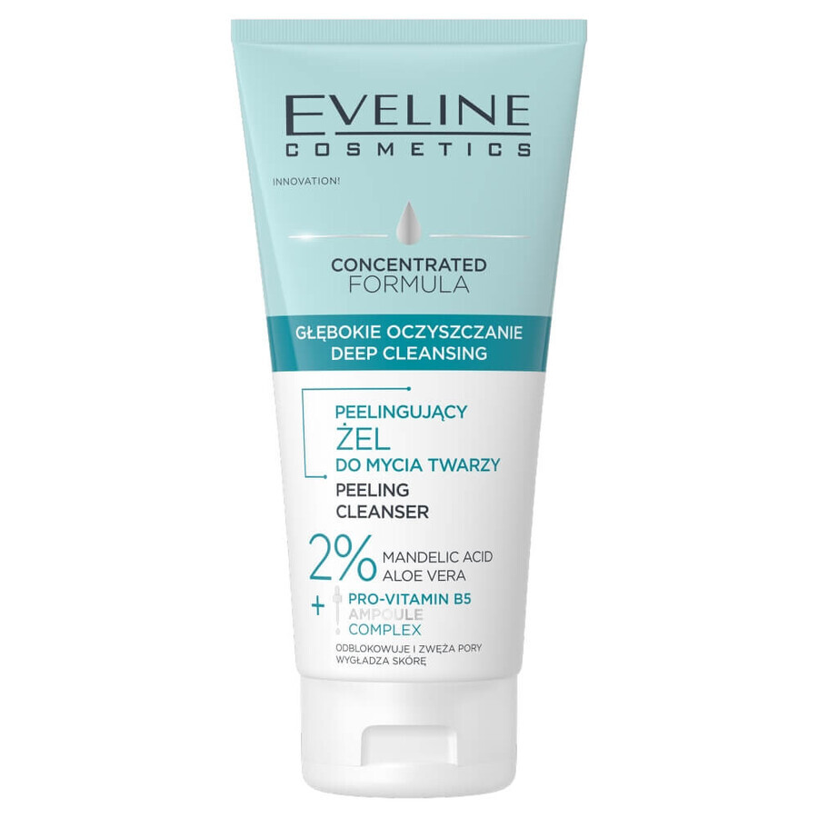 Eveline Cosmetics Konzentrierte Formel Peeling-Gesichtswaschgel, 150 ml