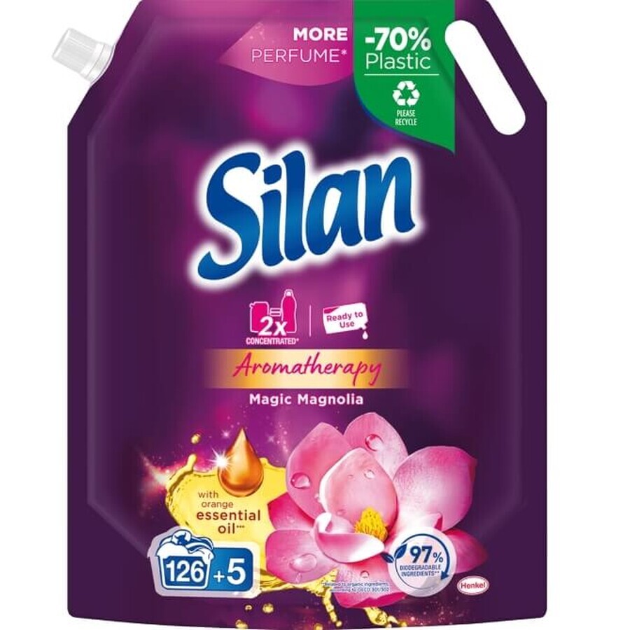 Silan Aromatherapy Magic Magnolia ammorbidenti, stock, 1441 ml