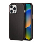 Custodia Dux Ducis Naples per iPhone 14 Pro in pelle (compatibile con MagSafe) marrone scuro