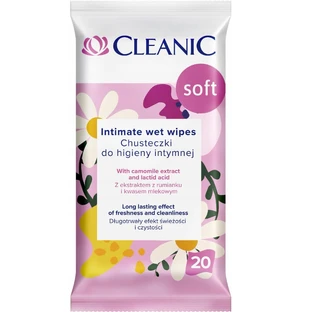 Cleanic Soft-Tücher für die Intimhygiene, 20 Stück