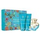 Versace Dylan Turquoise Pour Femme Eau de Toilette, 100 ml + Eau de Toilette, 5 ml + Shower Gel, 100 ml + Body Gel 100 ml