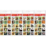 Dieren 01 Stickers 4 stuks
