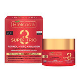 Bielenda Super Trio Cremă antirid reconstructivă profundă 70+, 50 ml