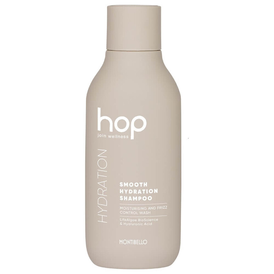 Montibello Hop Smooth Hydration Shampoo Moisturizing shampoo for dry and frizzy hair, 300 ml.