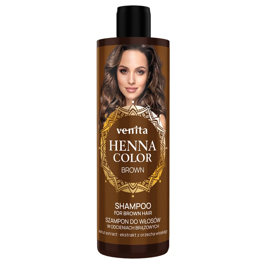 Venita Henna Kleur Bruin Shampoo, 300 ml