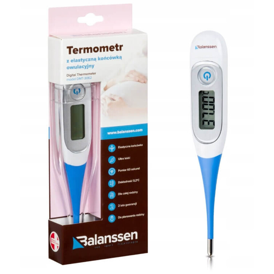 Termometro di ovulazione Balanssen con punta flessibile DMT 3062, 1 pz.