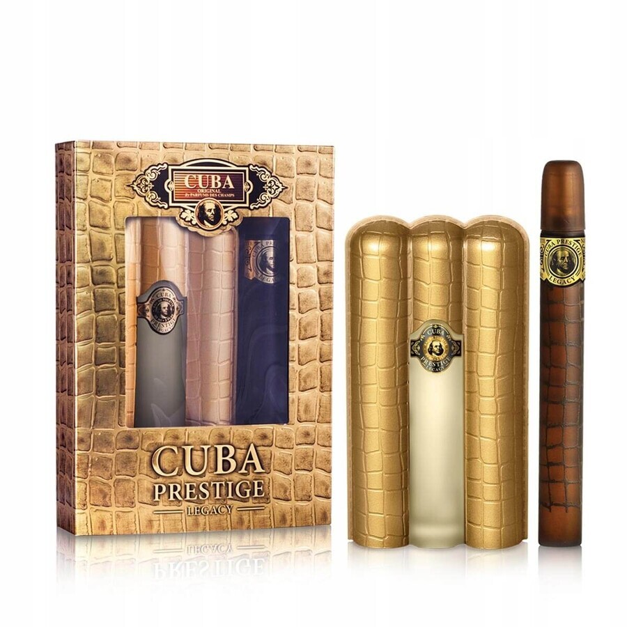 Cuba Original Cuba Prestige Legacy Set Eau de Toilette, 90 ml + Eau de Toilette, 35 ml