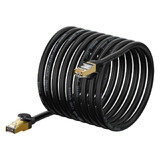 Baseus Speed Seven câble réseau RJ45 10Gbps haute vitesse 15m noir (WKJS010801)