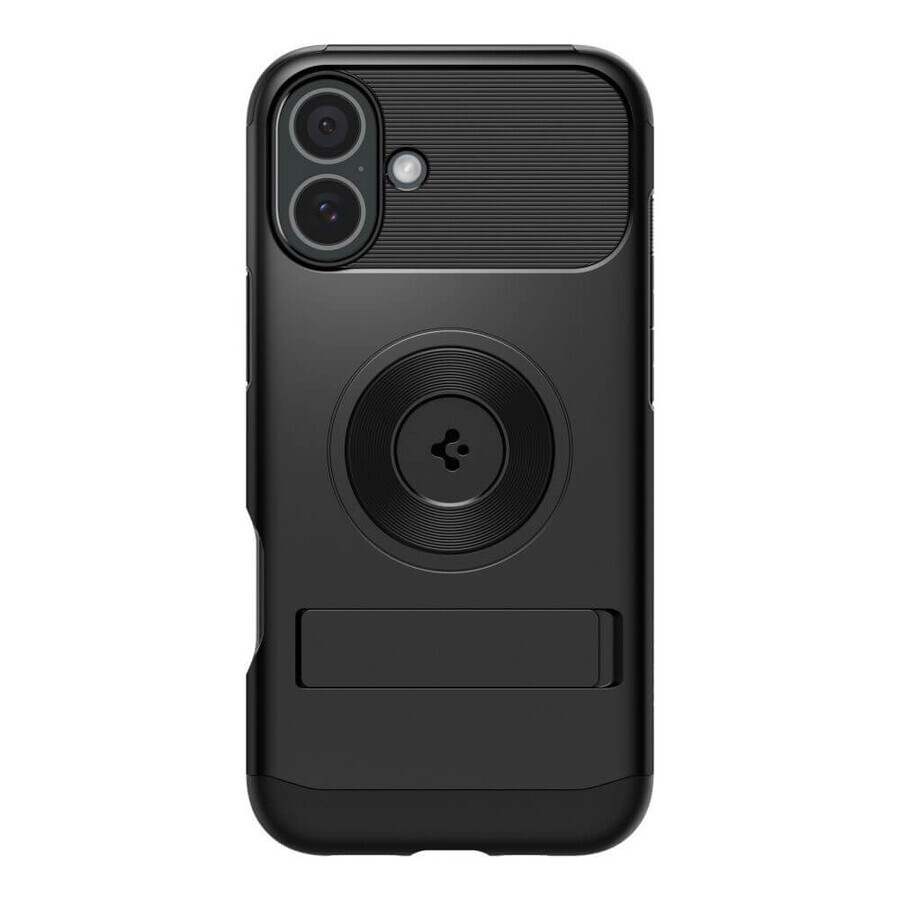 Spigen Slim Armor MagSafe case pour iPhone 16 - noir