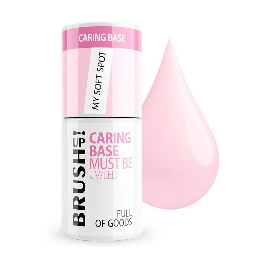 Boutique Base de soin BrushUp ! pour ongles hybrides My Soft Spot, 5 g Base de soin BrushUp ! pour ongles hybrides My Soft Spot, 5 g