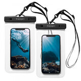 Spigen Spigen Aqua Shield A601 carcasă impermeabilă IPX8 - transparentă 2 buc.