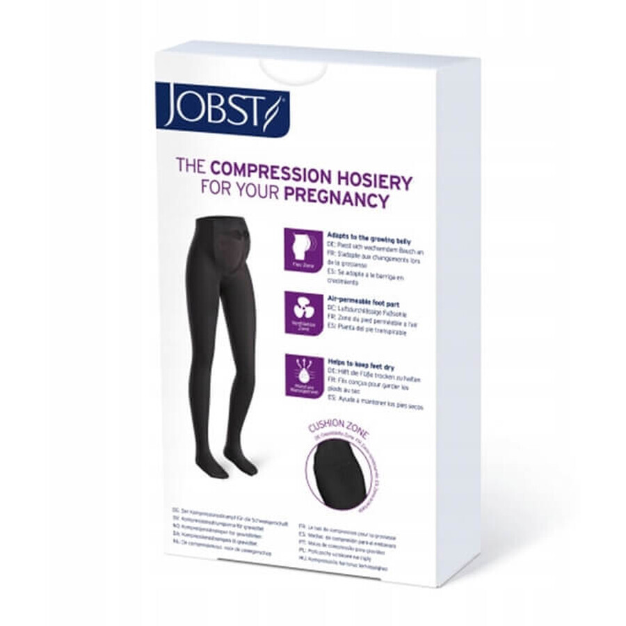 Jobst Maternity Collant coprente CCL1 punta chiusa nero taglia II