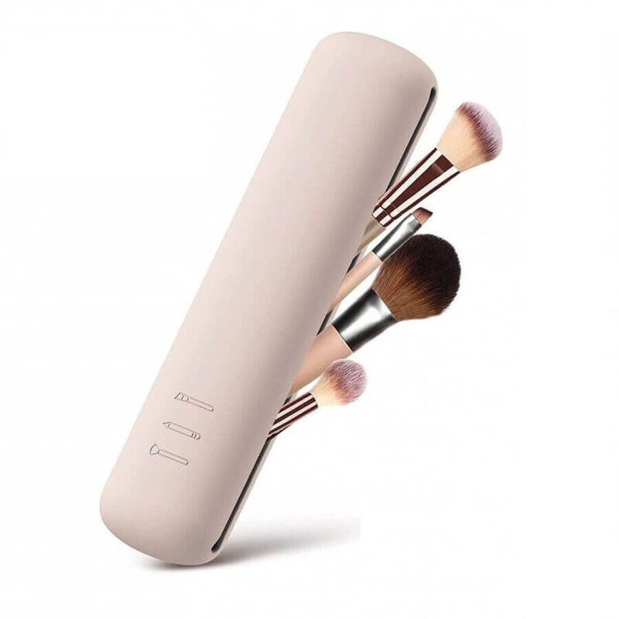 Ecarla Custodia per pennelli da trucco in silicone PZ44WZ2