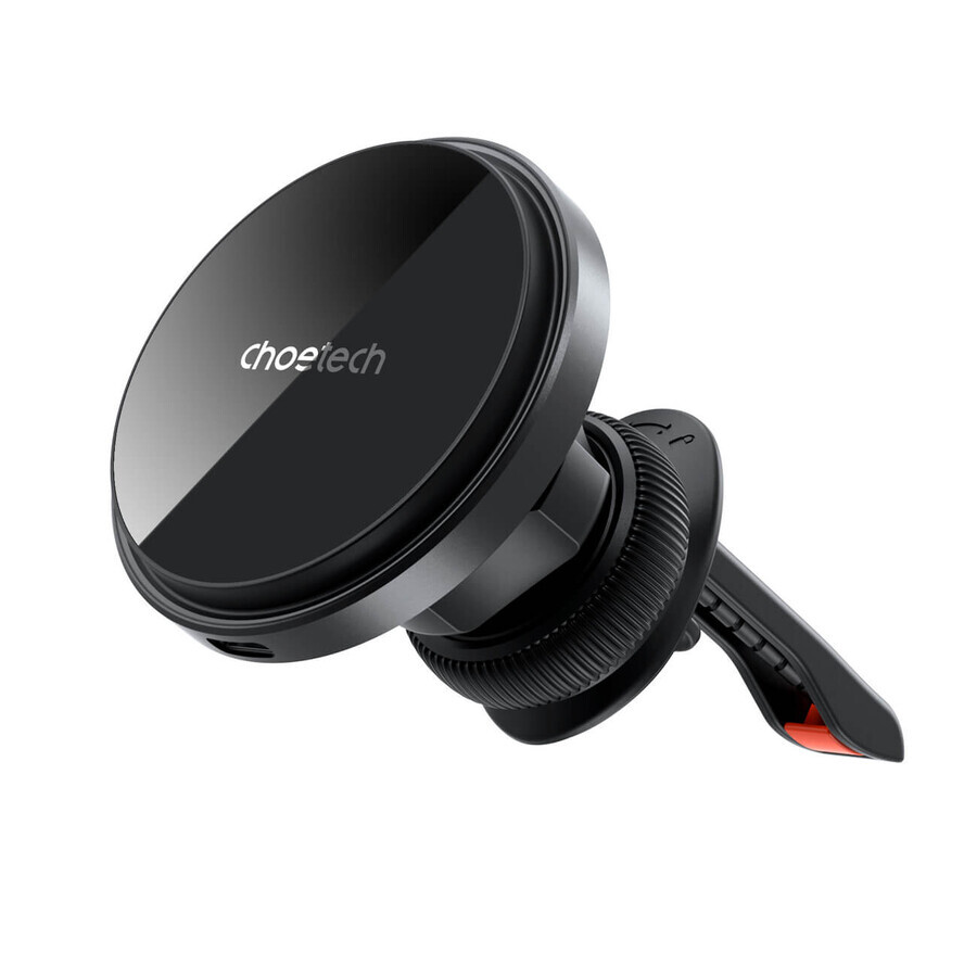 Choetech T204-F supporto per auto con ricarica wireless 15W per griglia di ventilazione - nero