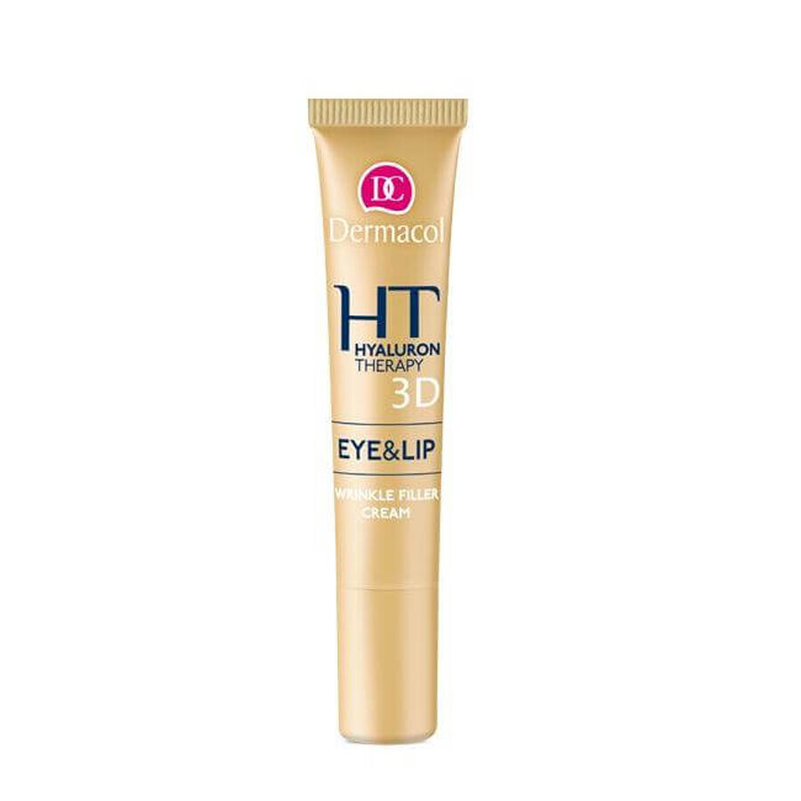 Dermacol Hyaluron Therapy 3D Eye and Lip Contouring Cream, 15 ml.